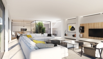 resa estates 11 villas Santa eulalia ibiza private pools render interior living room .jpg